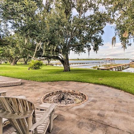 Waterfront Lake Placid Home With Dock And Fire Pit Luaran gambar