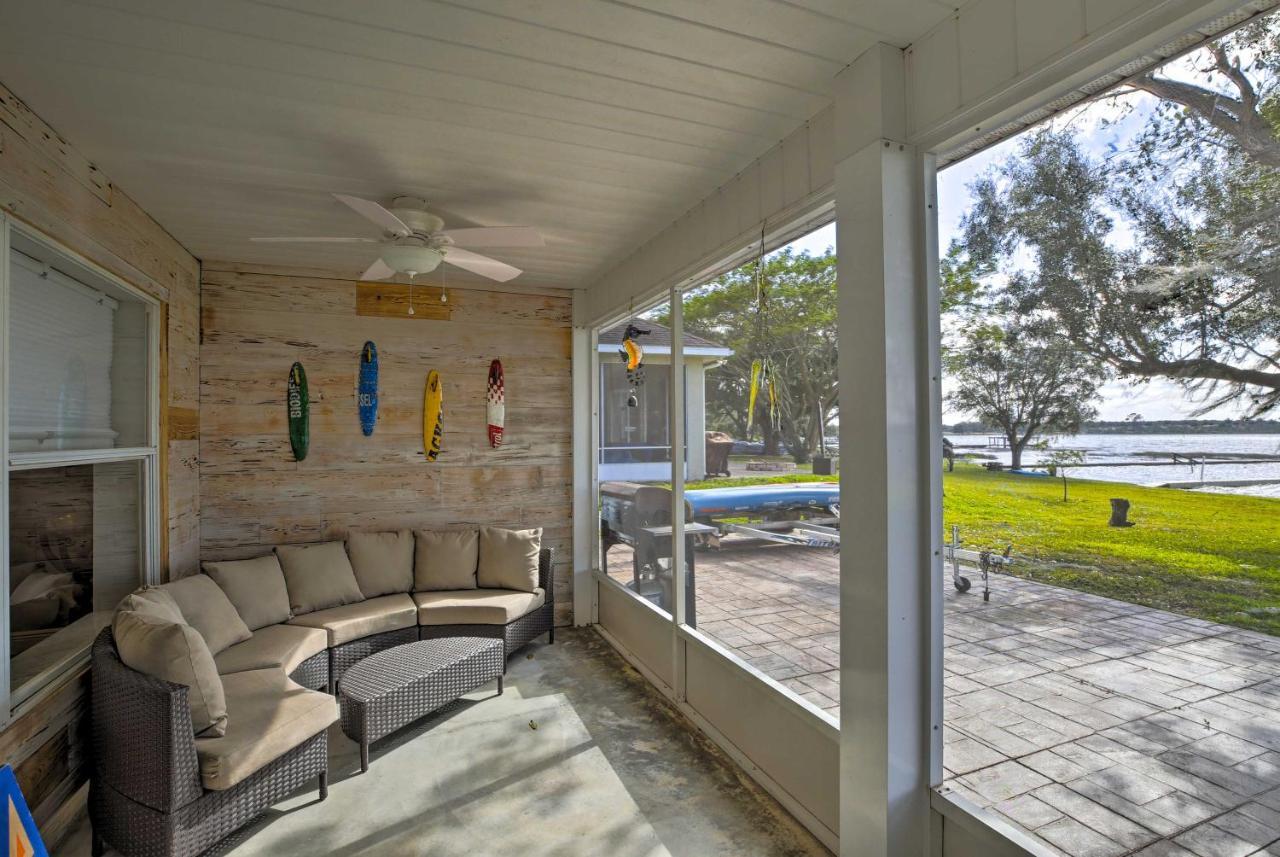 Waterfront Lake Placid Home With Dock And Fire Pit Luaran gambar