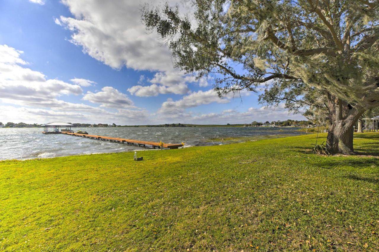 Waterfront Lake Placid Home With Dock And Fire Pit Luaran gambar