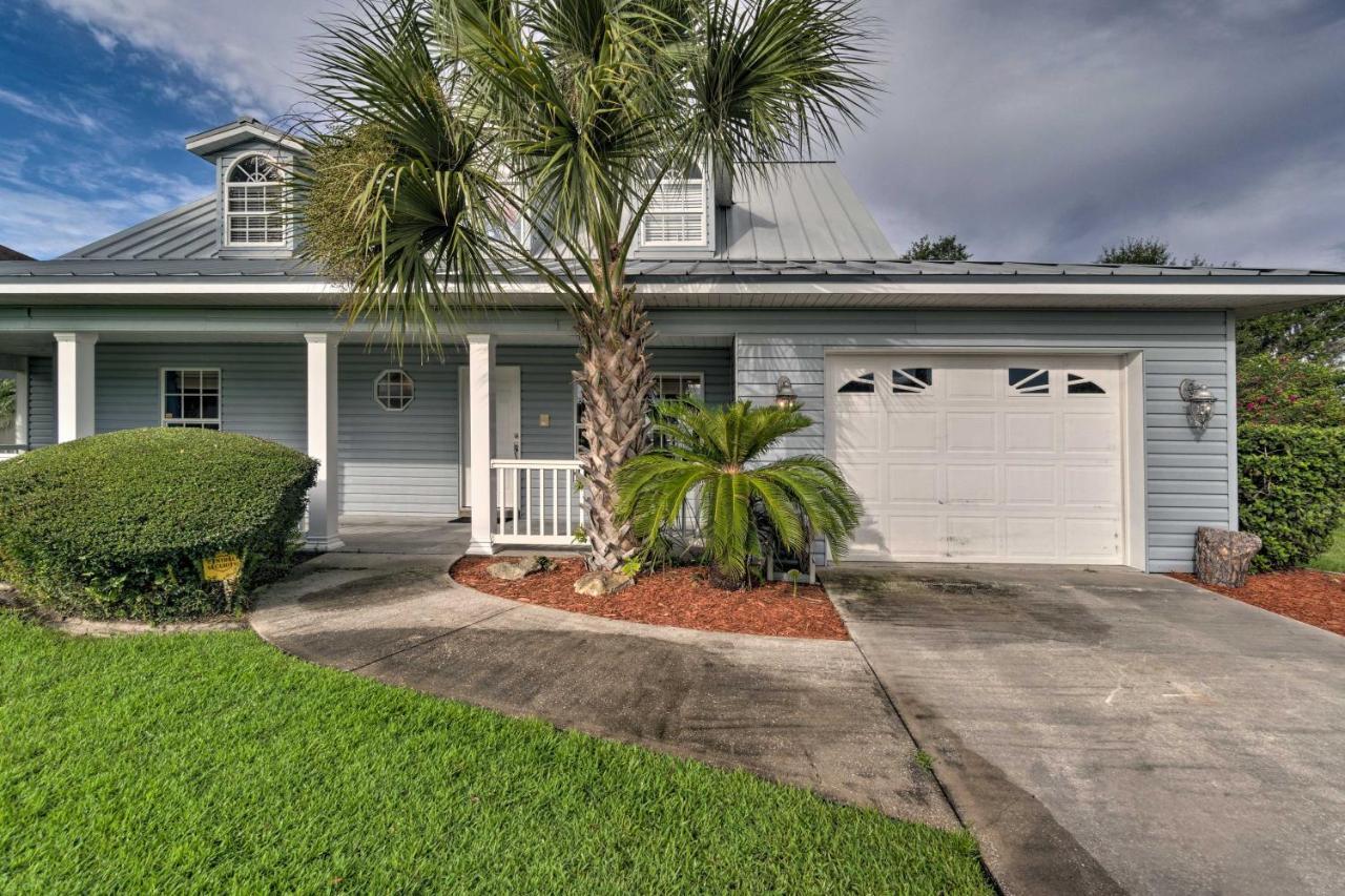 Waterfront Lake Placid Home With Dock And Fire Pit Luaran gambar