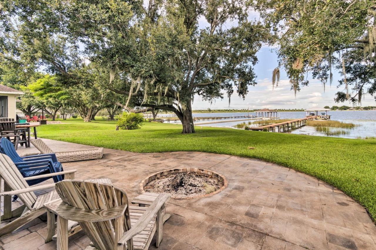 Waterfront Lake Placid Home With Dock And Fire Pit Luaran gambar